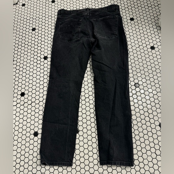 We the free free people button fly distressed knee jeans size 27 - Picture 2 of 6